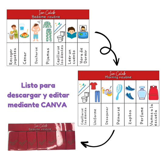 Calendario de Rutinas- Archivo digital