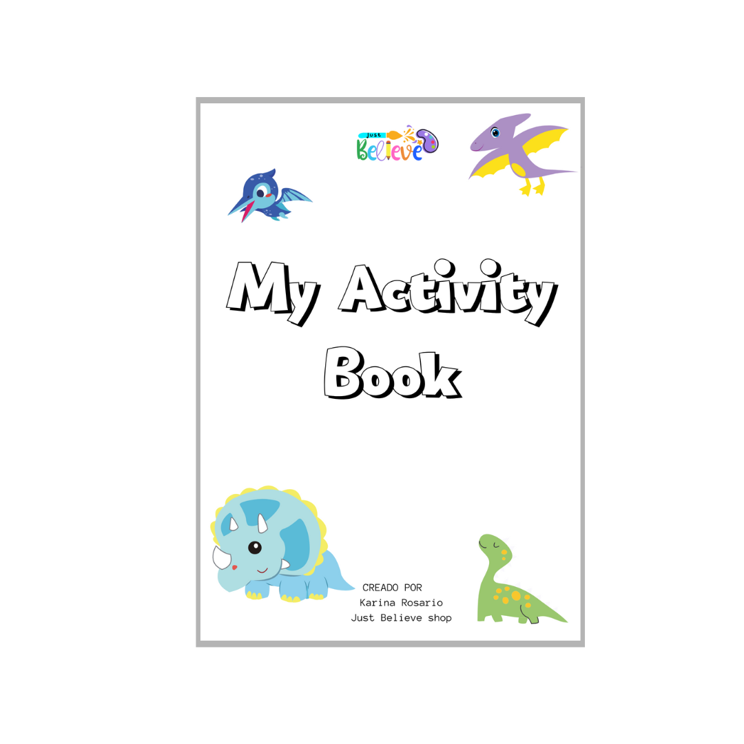 My Activity Book / Version Dinosaurios