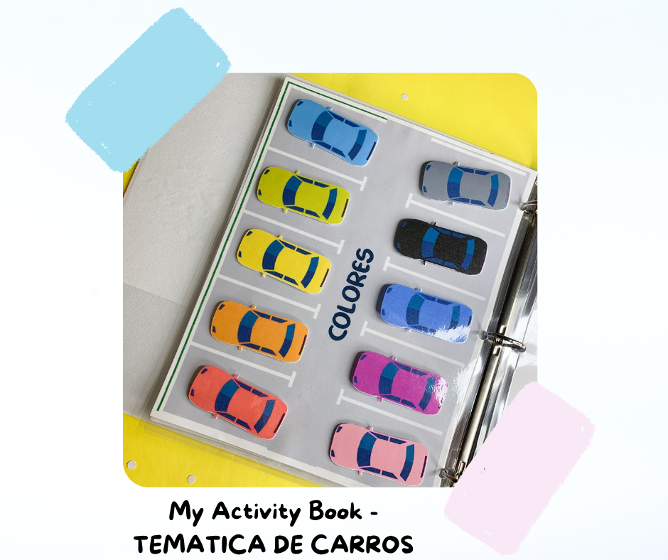 Activity BOOK- TEMATICA DE CARROS